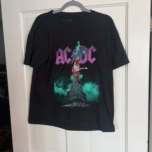 AC/DC Blow Up Your Video World Tour Graphic Crewneck Sweatshirt